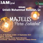 Majelis Para Sahabat Kajian – Tematik oleh Ustadz Muhammad Romelan, Lc -Hafidzahullah Ta’ala-